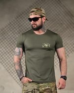 Tactical t-shirt Selion "Khovaisia" Coolmax Oliva - Зображення 2
