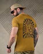 Тактична футболка Coolmax "Gun" койот - Зображення 4