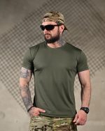 Тактична футболка Coolmax "Gun" оливкова - Зображення 6