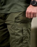 Полегшені тактичні шорти Patriot Olive - Зображення 6