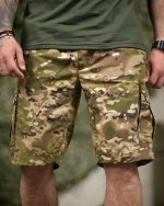 Полегшені тактичні шорти Patriot мультикам - Зображення 2