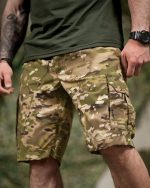Полегшені тактичні шорти Patriot мультикам - Зображення 3