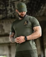 Тактична футболка Selion Driver Coolmax Oliva - Зображення 3