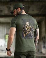 Тактична футболка Selion Driver Coolmax Oliva - Зображення 4