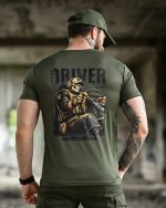 Тактична футболка Selion Driver Coolmax Oliva - Зображення 5