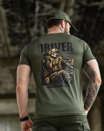 Тактична футболка Selion Driver Coolmax Oliva - Зображення 6