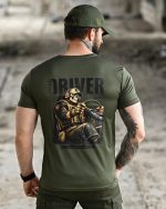 Тактична футболка Selion Driver Coolmax Oliva - Зображення 7