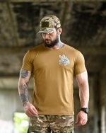 Тактична футболка Selion «Руни» Coolmax Coyot - Зображення 2