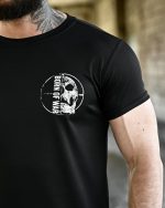 Тактична футболка BORN OF WAR Welcome to Ukraine Чорна - Зображення 3