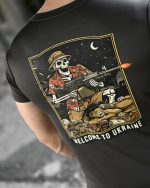 Тактична футболка BORN OF WAR welcome to Ukraine Сіра - Зображення 7