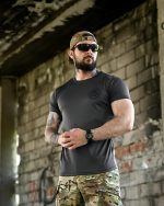 Тактична футболка BORN OF WAR Viking soul Сіра - Зображення 3