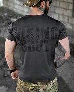 Тактична футболка BORN OF WAR Viking soul Сіра - Зображення 5