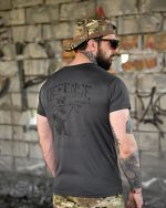Тактична футболка BORN OF WAR Defense Сіра - Зображення 7