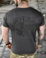 Тактична футболка BORN OF WAR Defense Сіра - Зображення 8