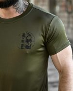 Тактична футболка BORN OF WAR Defense Оливкова - Зображення 3
