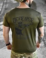 Тактична футболка BORN OF WAR Defense Оливкова - Зображення 6