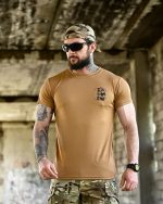 Тактична футболка BORN OF WAR Defense Койот - Зображення 2