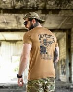 Тактична футболка BORN OF WAR Defense Койот - Зображення 4