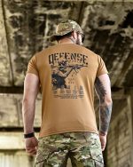 Тактична футболка BORN OF WAR Defense Койот - Зображення 5