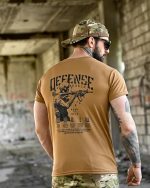 Тактична футболка BORN OF WAR Defense Койот - Зображення 6