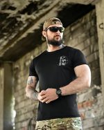 Тактична футболка BORN OF WAR Defense Чорна - Зображення 3