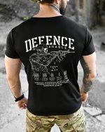 Тактична футболка BORN OF WAR Defense Чорна - Зображення 7
