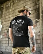 Тактична футболка BORN OF WAR Defense Чорна - Зображення 8