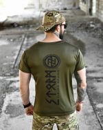 Тактична футболка BORN OF WAR Viking Оливкова - Зображення 7