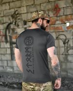 Тактична футболка BORN OF WAR Viking Сіра - Зображення 7