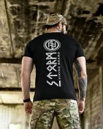 Тактична футболка BORN OF WAR Viking Чорна - Зображення 6