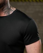 Тактична футболка Selion «Warning» Coolmax Black - Зображення 7