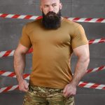Тактична футболка потовідвідная SABUR ПОСАДКА КАЙОТ ВТ5079