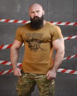 Тактична футболка потовідвідная SABUR ПІХОТА КАЙОТ ВТ6830