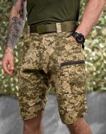 Тактичні шорти Premium Rip-Stop піксель