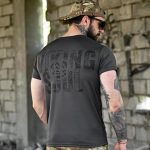 Тактична футболка BORN OF WAR Viking soul Сіра