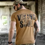 Тактична футболка BORN OF WAR Viking soul Койот