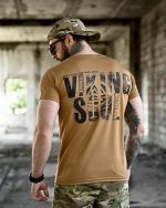 Тактична футболка BORN OF WAR Viking soul Койот