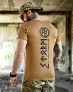 Тактична футболка BORN OF WAR Viking Койот