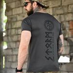 Тактична футболка BORN OF WAR Viking Сіра