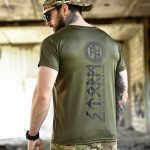 Тактична футболка BORN OF WAR Viking Оливкова