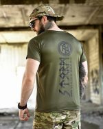 Тактична футболка BORN OF WAR Viking Оливкова