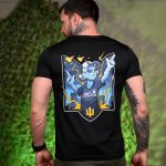 Тактична потоотводна футболка зППОкій black ПП7715