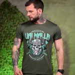 Тактична футболка, що виводить піт Valhalla oliva ПП7704