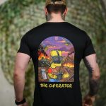 Тактична футболка Coolmax "The operator" чорна
