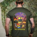 Тактична футболка Coolmax "The operator" оливкова