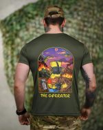 Тактична футболка Coolmax "The operator" оливкова