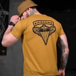 Тактична футболка Born of War Airborne Coolmax Coyot