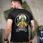 Тактична вологовідвідна футболка Medic Black