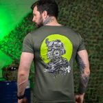 Тактична волога відводна футболка Soldier oliva ПП7618