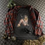 Тактична футболка Born of War Woman Coolmax Grey